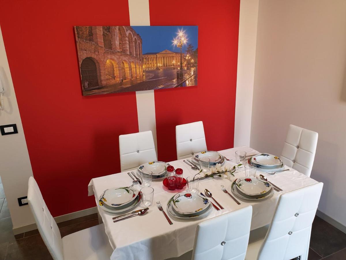 Dimora Rosso San Zeno - Wifi Veloce E Adatto Per Famiglie Werona Zewnętrze zdjęcie